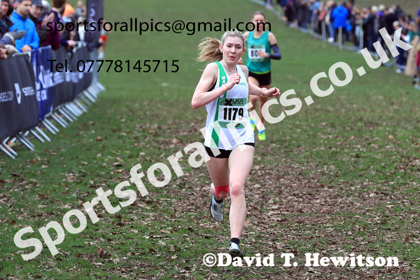 Womens Under-20s 2026 UK CAU Inter Counties Cross Country, Wollaton Park, Nottingham. Photo: David T. Hewitson/Sports for All Pics